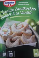 Sablés  à  la vanille