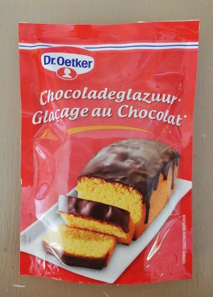 Glaçage au chocolat / Chocoladeglazuur
