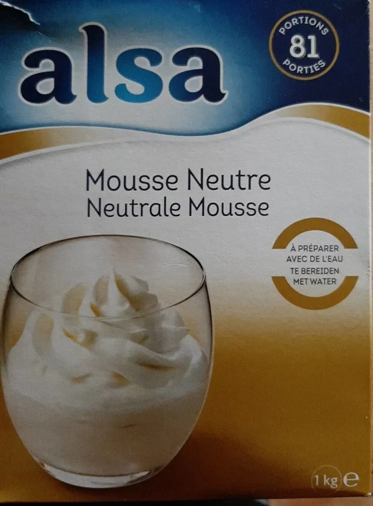 Mousse neutre