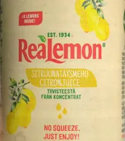 ReaLemon Sitruunatäysmehu