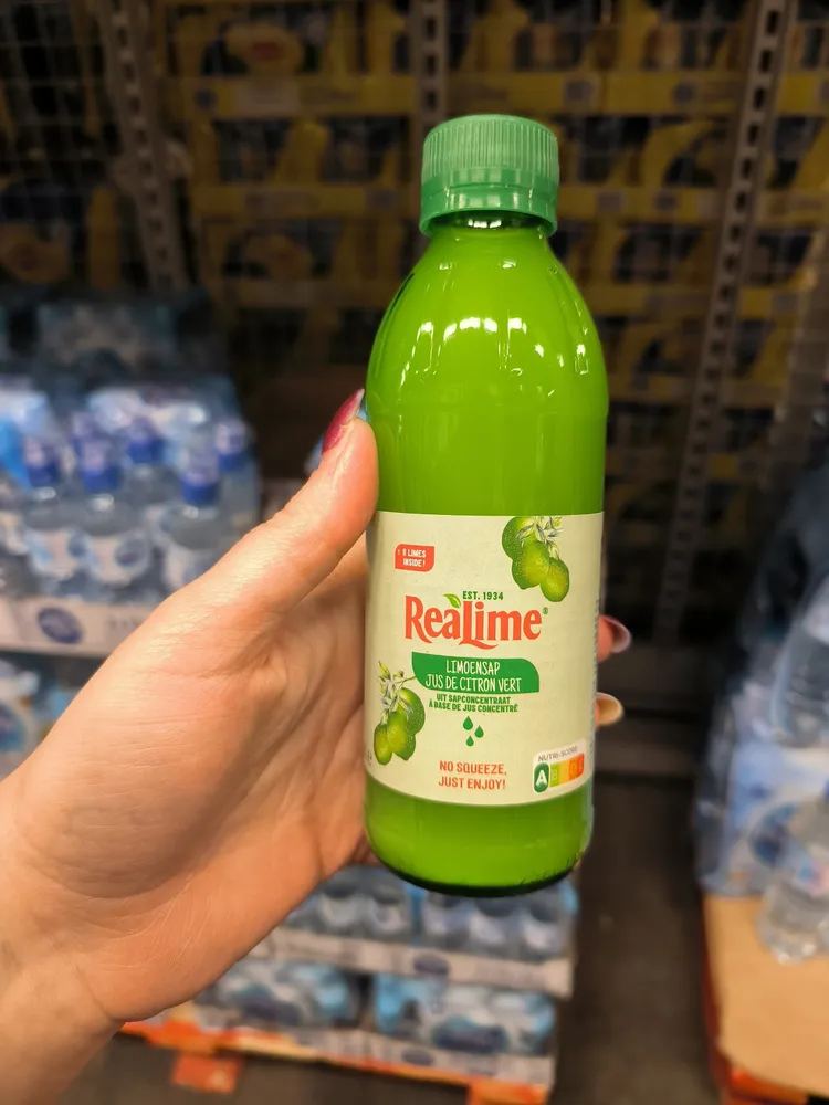 Jus de citron vert