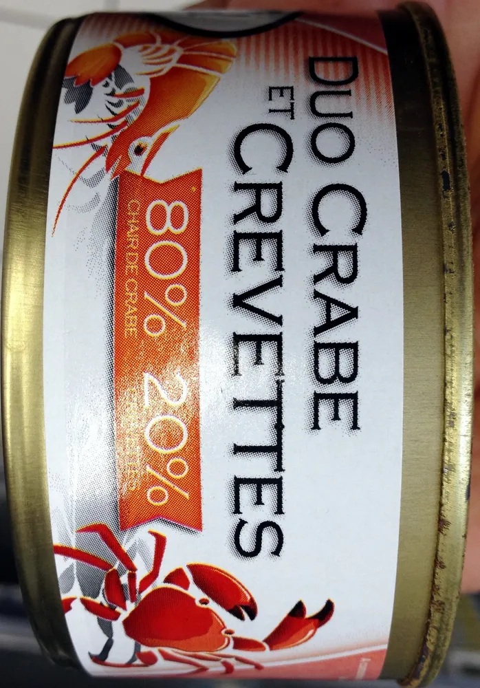 Duo crabe et crevette