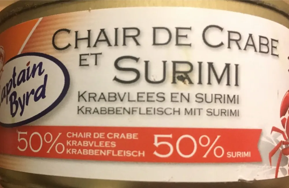 Captain Byrd Chair Crabe Et Surimi 121G Captain Byrd Chair Crabe Et Surimi 121G
