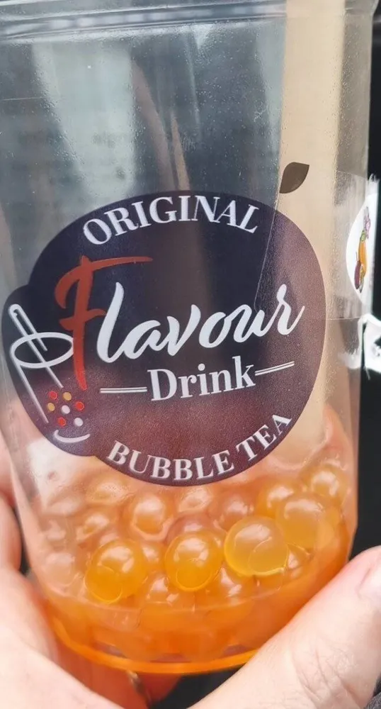 Bubble tea tropical jungle