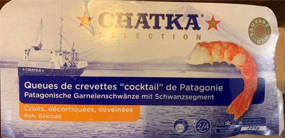Queue de crevettes cocktail