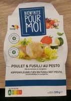 Poulet & fusilli au pesto