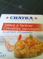 Delice à tartiner crevettes sauvages
