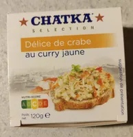 Délice de crabe au curry jaune