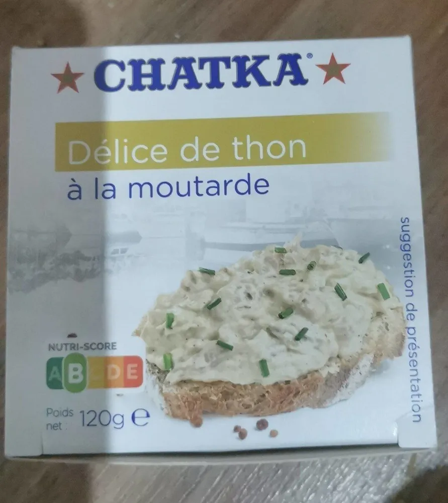 Delice de thon à la moutarde