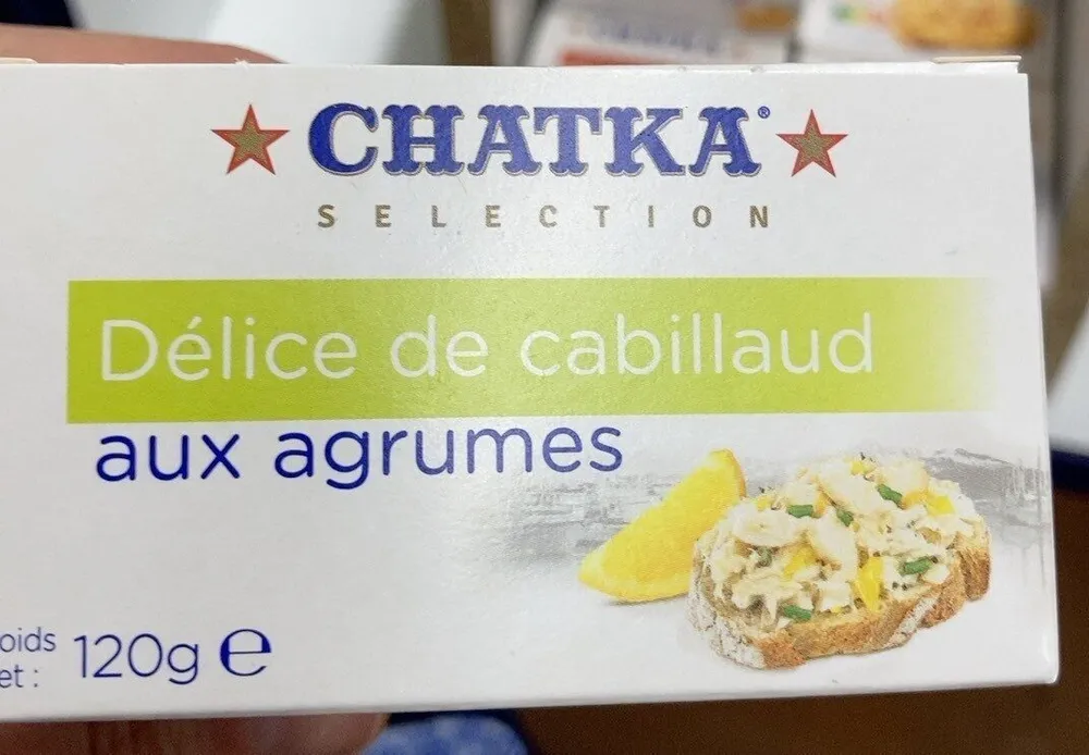 Delice de cabillaud aux agrumes