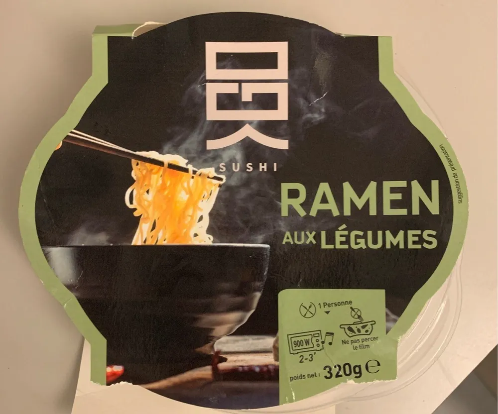 Ramen aux Légumes