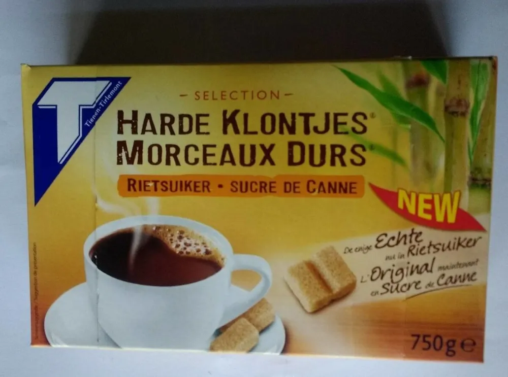 Sucre de canne morceaux durs