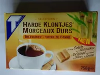 Sucre de canne morceaux durs