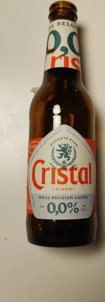 Cristal 0,0% pils sans alcool