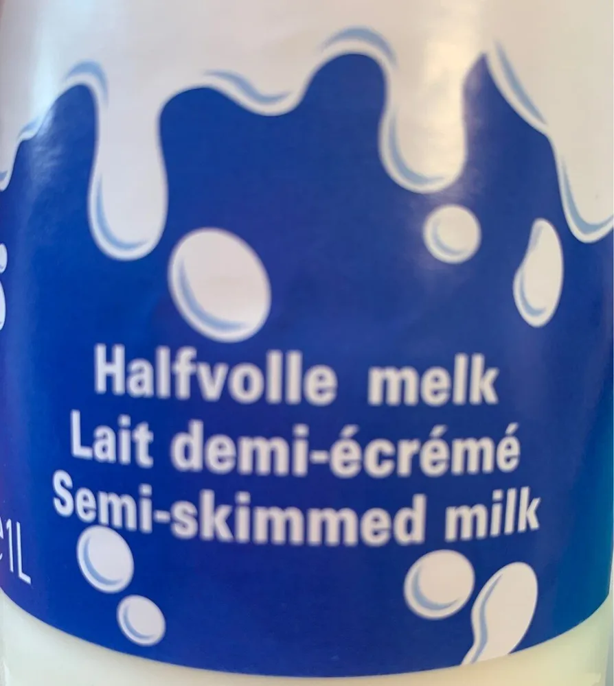 Lait demi écrémé
