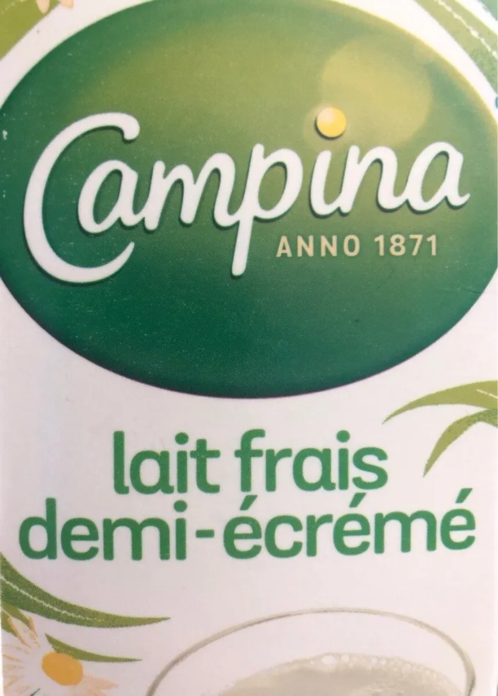 Lait frais demi ecreme