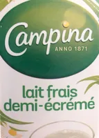 Lait frais demi ecreme