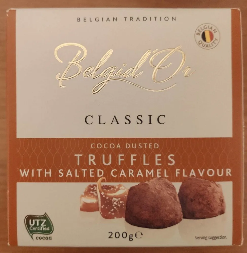 Cocoa dusted truffles