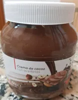 Crema de cacao con avellanas