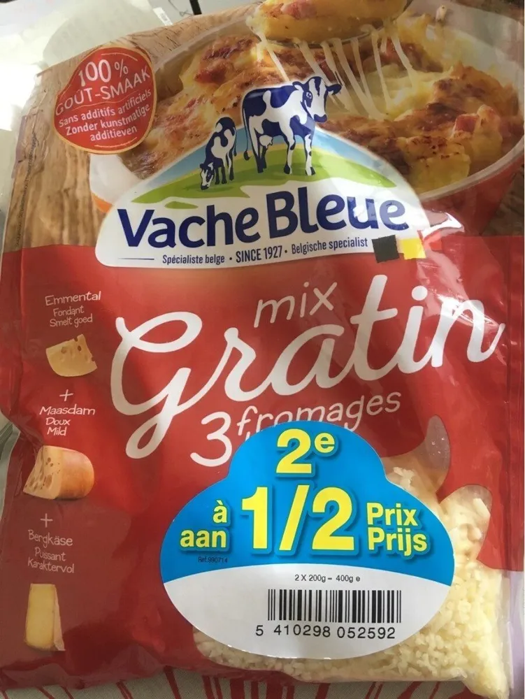 Mix Gratin 3 fromages