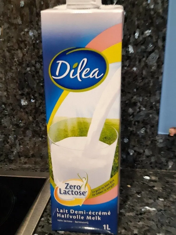 Lait demi écrémé zéro lactose