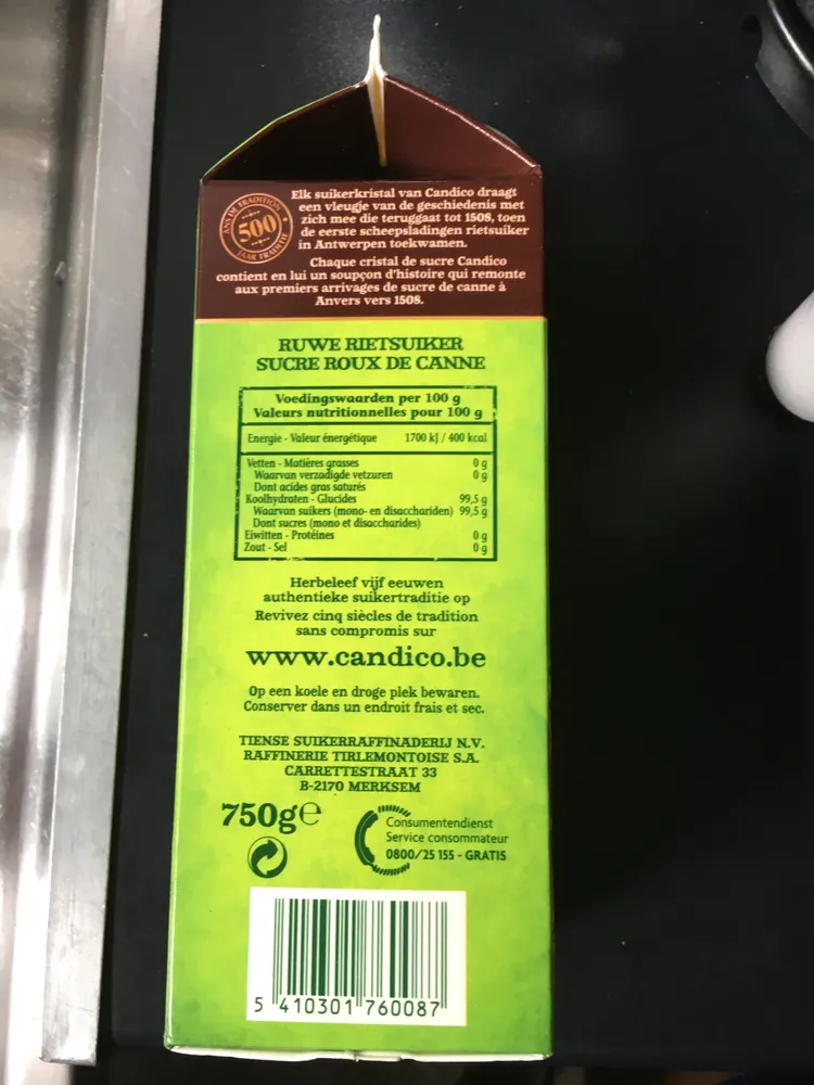 Sucre roux de canne