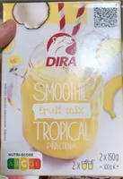 Smoothie fruit mix tropical