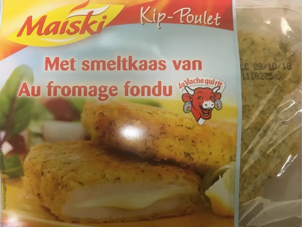 Poulet au fromage fondu