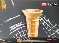Cornets à glace moulés