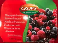 FRUTAS ROJAS DEL BOSQUE CONGELADAS 450 GR. (CROP'S)