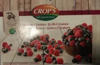 Myrtille et framboise