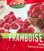 Framboises surgelées