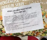 Legumes pour potage