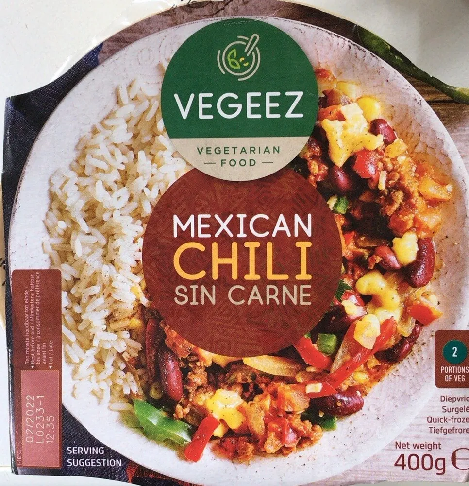 Mexican chili sin carne