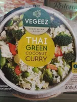 Thai green coconut curry