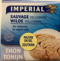 Thon sauvage yellowfin au naturel