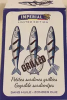 Petites sardines grillées