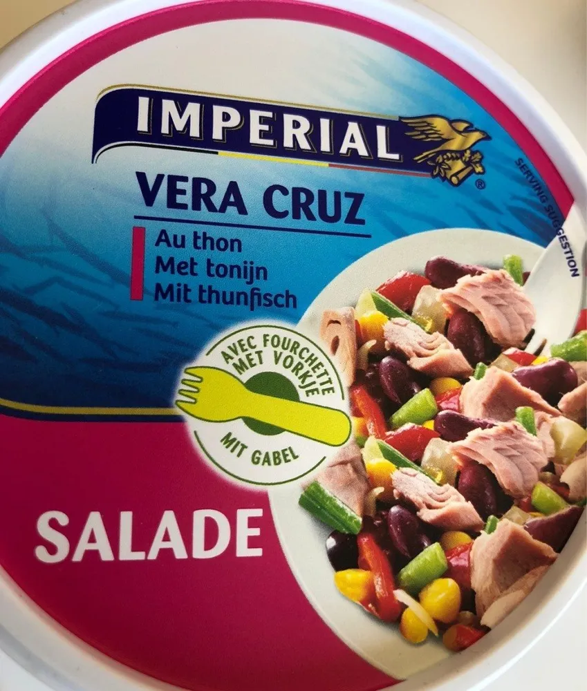 Salade aux légumes et au thon