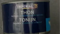 Thon skipjack en morceaux au naturel