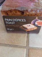 Pain d'épices toast