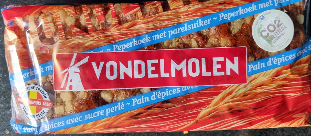 Pain d'épices avec sucre perlé