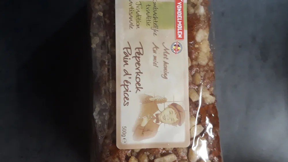 Couque Au Miel à L'ancienne Avec Sucre Perlé 500G