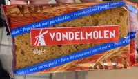 Pain d'épices avec sucre perlé