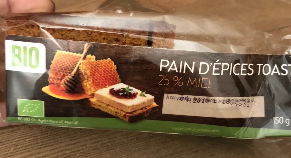 Pain d'epices toast