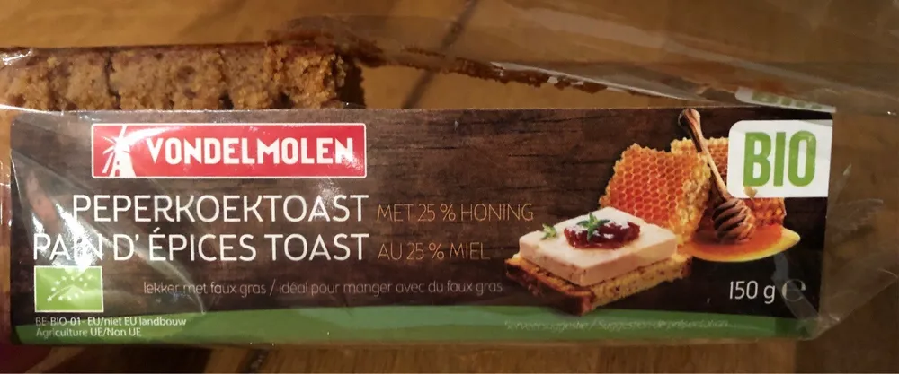 pain d'épices toast