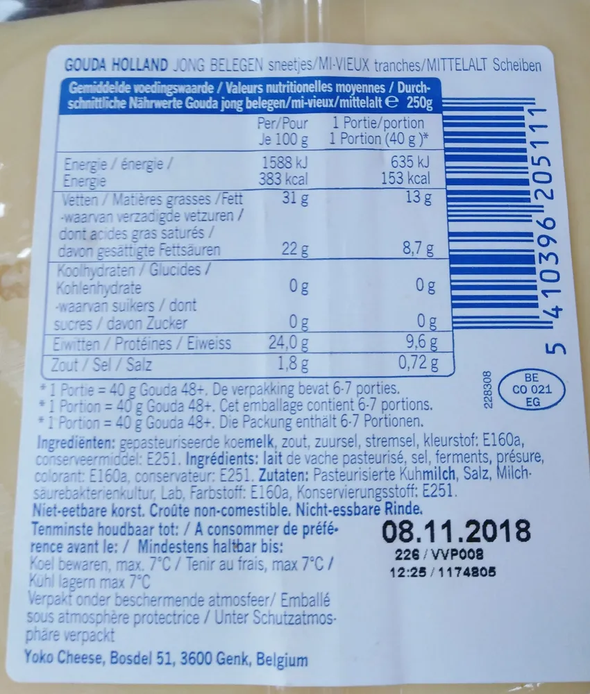 Gouda jong belegen