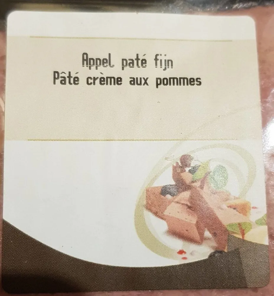 Pâté crème aux pomme