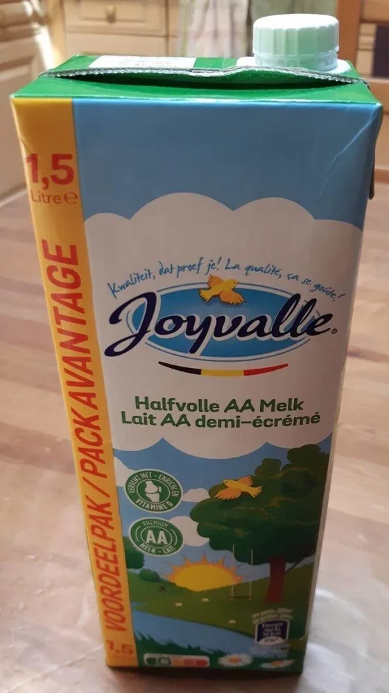 Lait AA demi-écrémé