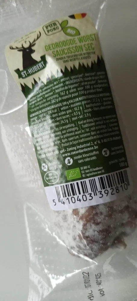 St Hubert Saucisson sec