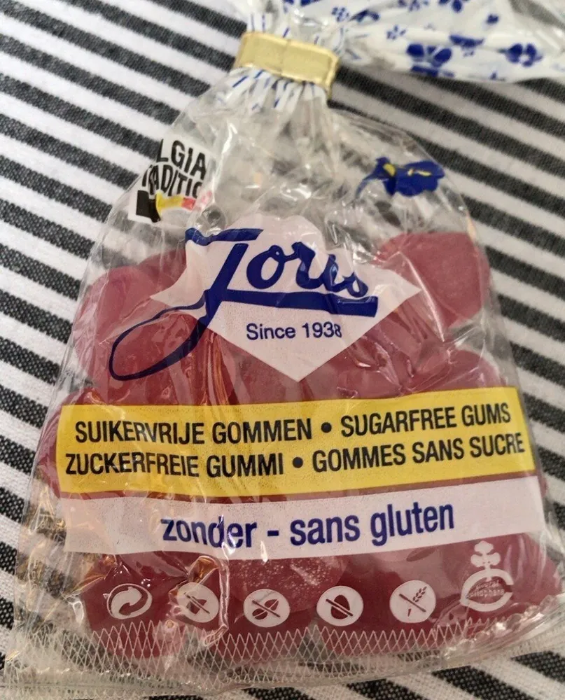 Bonbon sans sucre et sans gluten